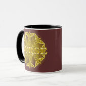 Mug Gold Caduceus Star Nurse (Devant gauche)