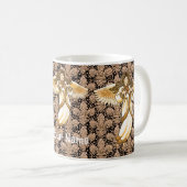 Mug Gold Christian Angel (Devant droit)