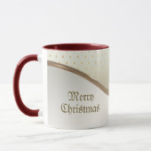 Mug Gold Christmas Bells Fête Musique (Gauche)
