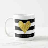 Gold Foil Heart
