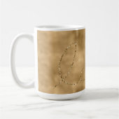 Mug Gold Glam Glitz Parties scintillant Coeur d'amour (Gauche)