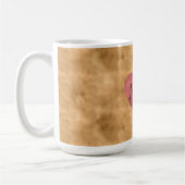 Mug Gold Glam Red Heart Love (Gauche)