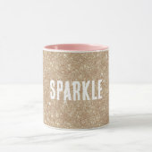 Mug Gold Glitter Sparkle (Centre)