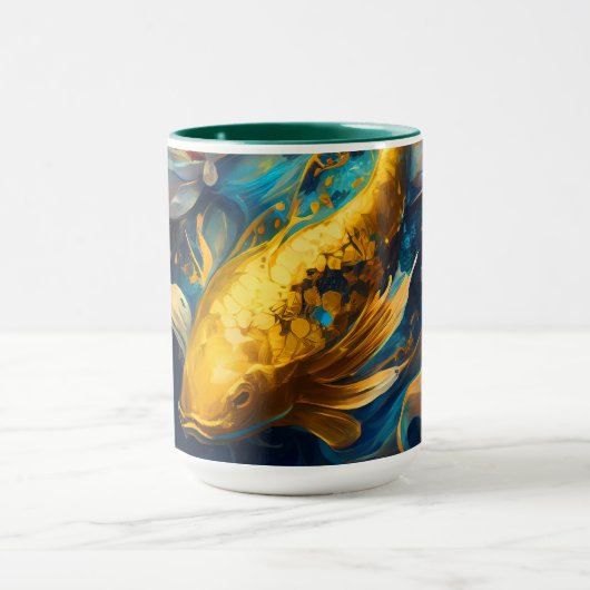 Mug Gold Koi :: (Centre)