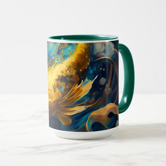 Mug Gold Koi :: (Devant droit)