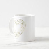 Mug Gold Lace Heart (Devant gauche)