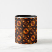 Mug Gold Modern Boho Elegant Abstract Art Pattern #507 (Centre)