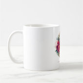 Mug Gold Parties scintillant O Monogramme Floral Bourg (Gauche)