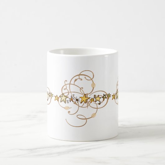Mug Gold Stars (Centre)