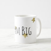 Mug Gold Stars Dream Big Personnalisé (Devant droit)