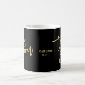 Mug Gold Team Groom Bow Cravate Bachelor Party Mariage (Centre)