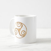 Mug Gold Triskelion (Devant gauche)