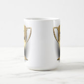 Mug Gold Trophy #1 Dad Mom Son (Centre)