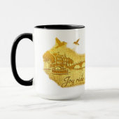 Mug GoldAmsterdam Bouffant Minimaliste Image Froissée (Gauche)