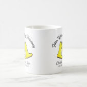 Mug Golden 50e anniversaire Mariage jaune botte bien (Centre)