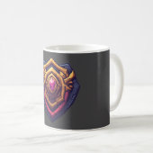 Mug Golden Amethyst Emblem (Devant droit)