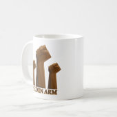 Mug Golden Arm Expert Pipe Welder Gift (Devant gauche)