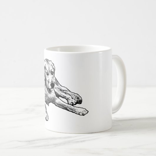 Mug Golden avec Comic Grain (Devant droit)