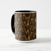 Mug Golden Bamboo Motif de la nature (Devant gauche)