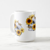 MUG GOLDEN BLOOM SKULL (Devant gauche)