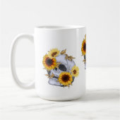 MUG GOLDEN BLOOM SKULL (Gauche)