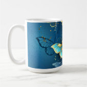 Mug Golden butterflies (Gauche)
