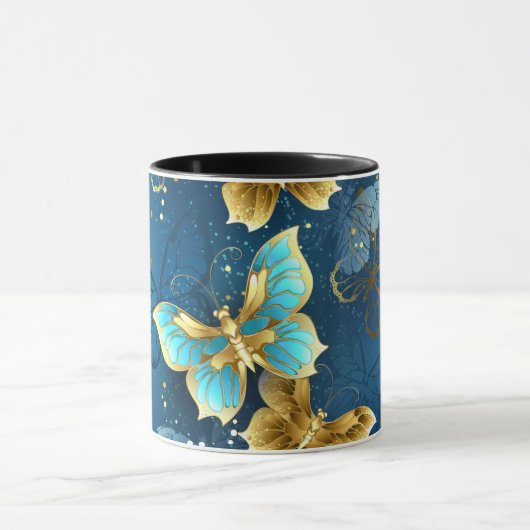Mug Golden butterflies (Centre)
