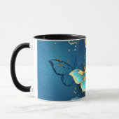 Mug Golden butterflies (Gauche)
