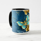 Mug Golden butterflies (Devant gauche)