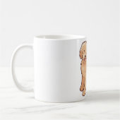 Mug Golden doodle dog Magic (Gauche)