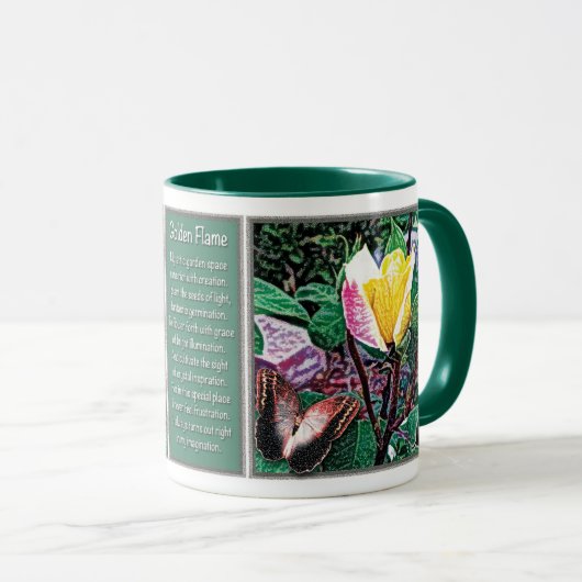 Mug Golden Flame (Devant droit)