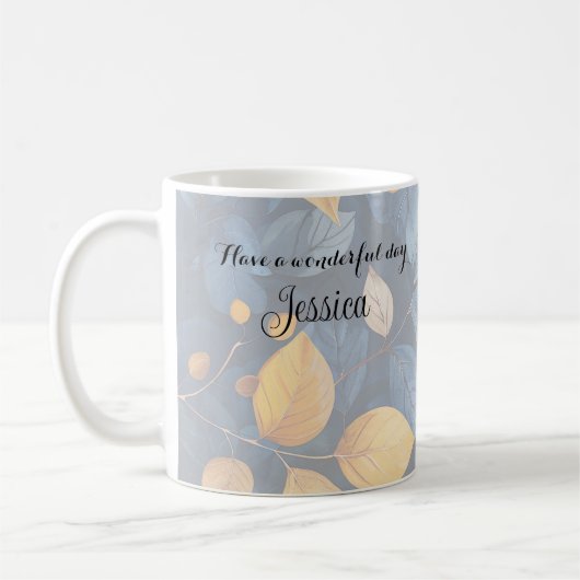 Mug Golden Foliage Dreams Automne Nature Beauté (Gauche)