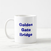 Mug Golden gate bridge (Gauche)