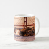 Mug Golden gate bridge de plage de Baker (Devant droit)