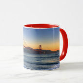 Mug Golden gate bridge de traînée de San Francisco Bay (Devant droit)