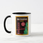 Mug Golden gate bridge la nuit (Gauche)