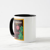 Mug Golden gate bridge la nuit (Devant gauche)
