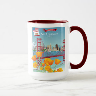 Mug Golden gate bridge   San Francisco, CA