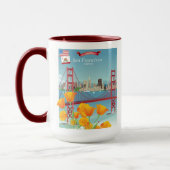 Mug Golden gate bridge | San Francisco, CA (Gauche)
