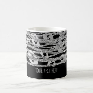 Mug Golden Glam Cheetah Imprimer Poster de animal exot