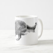 Mug Golden Glide dans les tons doux d'hiver (Devant droit)