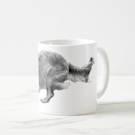 Mug Golden Glide dans les tons doux d'hiver (Devant droit)