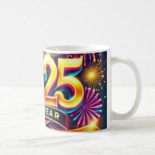 Mug "Golden Glow 2025 New Year Mug"