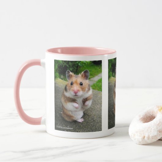 Mug Golden hamster (Avec donut)