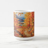 Mug Golden Harvest Embrasse les Feuilles chauds de l'a (Centre)