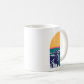 Mug Golden Hour Longhorn (Devant droit)