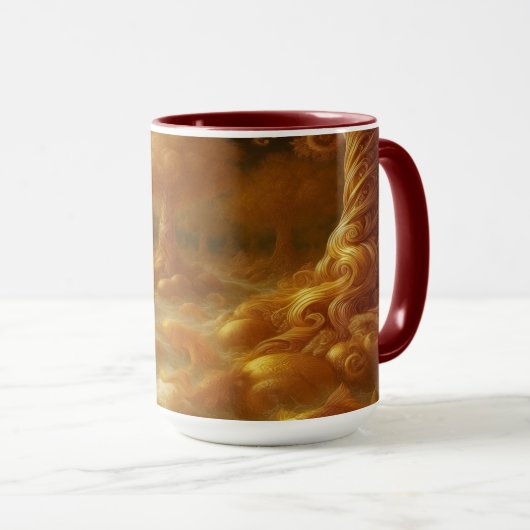 Mug Golden Koi (Devant droit)