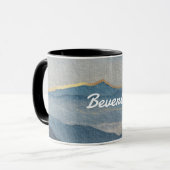Mug Golden Mountain personnalisée (Devant gauche)