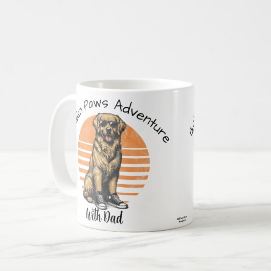 Mug Golden Paws Adventure (Devant gauche)