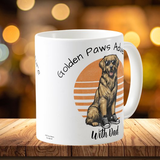 Mug Golden Paws Adventure